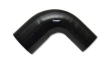 Vibrant Black 90 Degree Reducer Elbow 2.75" I.D. x 3" I.D. x 3.5" Leg Length