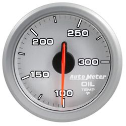 AutoMeter Silver AirDrive 100-300 F Oil Temp Gauge