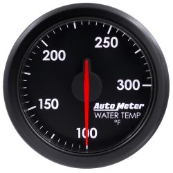 AutoMeter Black AirDrive 100-300`F Water Temp Gauge