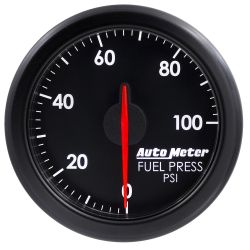 AutoMeter Black AirDrive 0-100 PSI Fuel Pressure Gauge