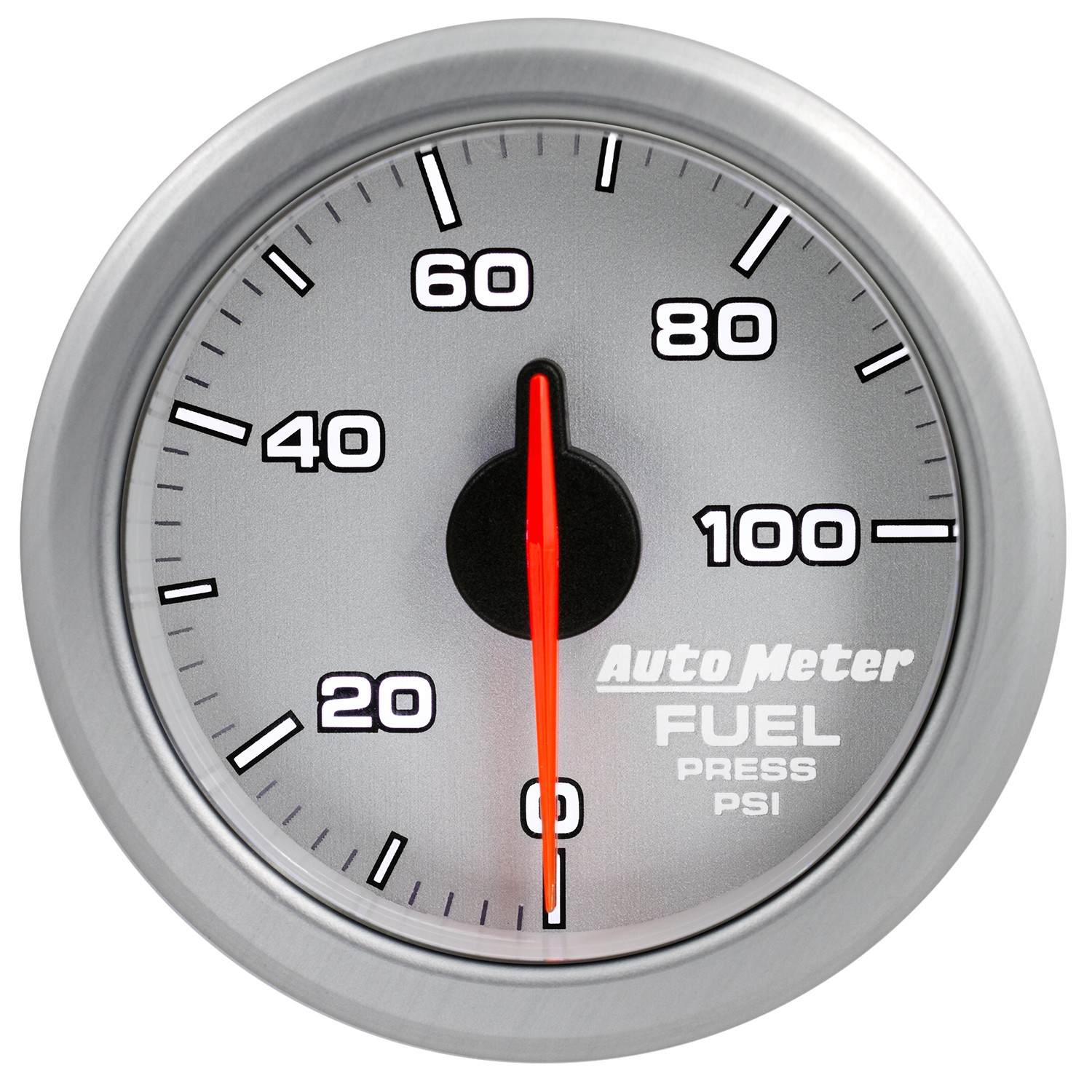 AutoMeter Silver AirDrive 0-100 PSI Fuel Pressure Gauge