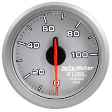 AutoMeter Silver AirDrive 0-100 PSI Fuel Pressure Gauge