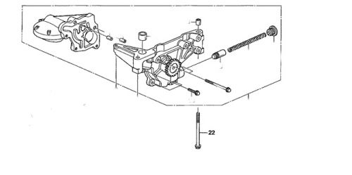 Honda 8X75 Flange Bolt | 95701-08075-08 | K Series Parts