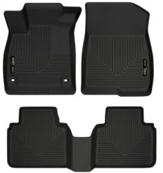 Husky 18-22 Accord WeatherBeater Black Front & Rear Floor Liners
