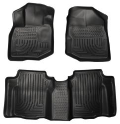 Husky Liners 09-12 Fit Front and Rear Black Floor Liners