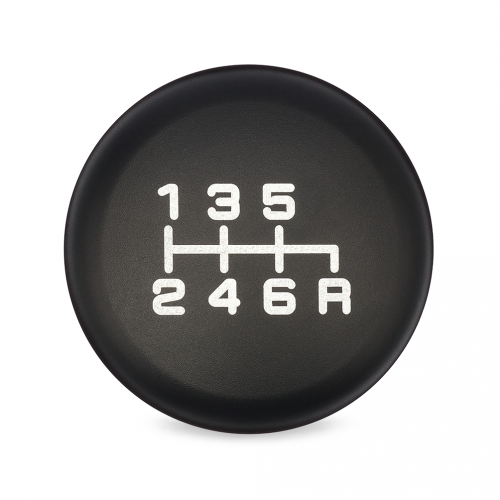 American Shifter 103589 Black Shift Knob with M16 x 1.5 Insert Blue Circle Directional Arrow Up 