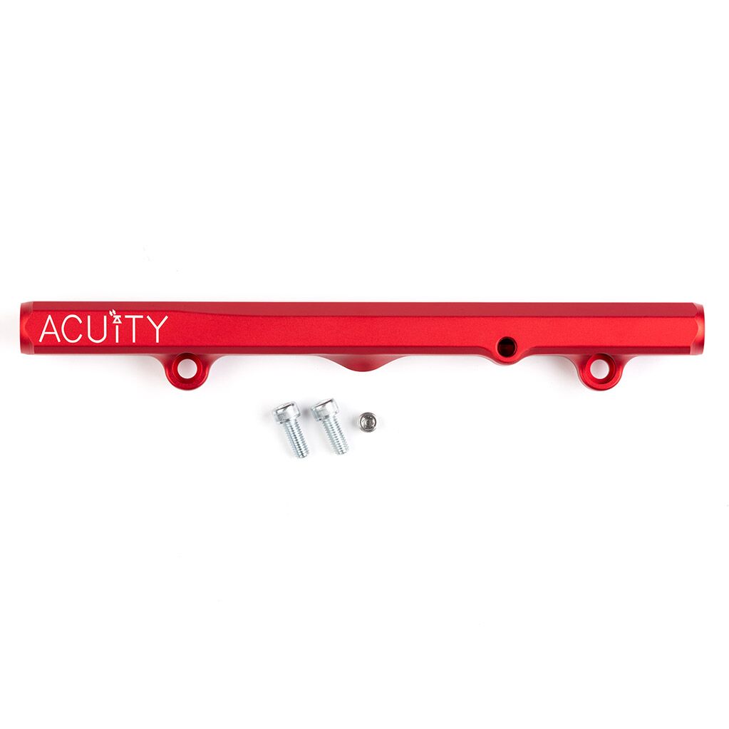 Acuity K-Series Satin Red Fuel Rail
