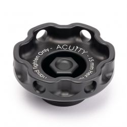 Acuity Satin Black Podium Oil Cap
