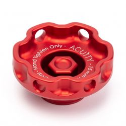 Acuity Satin Red Podium Oil Cap