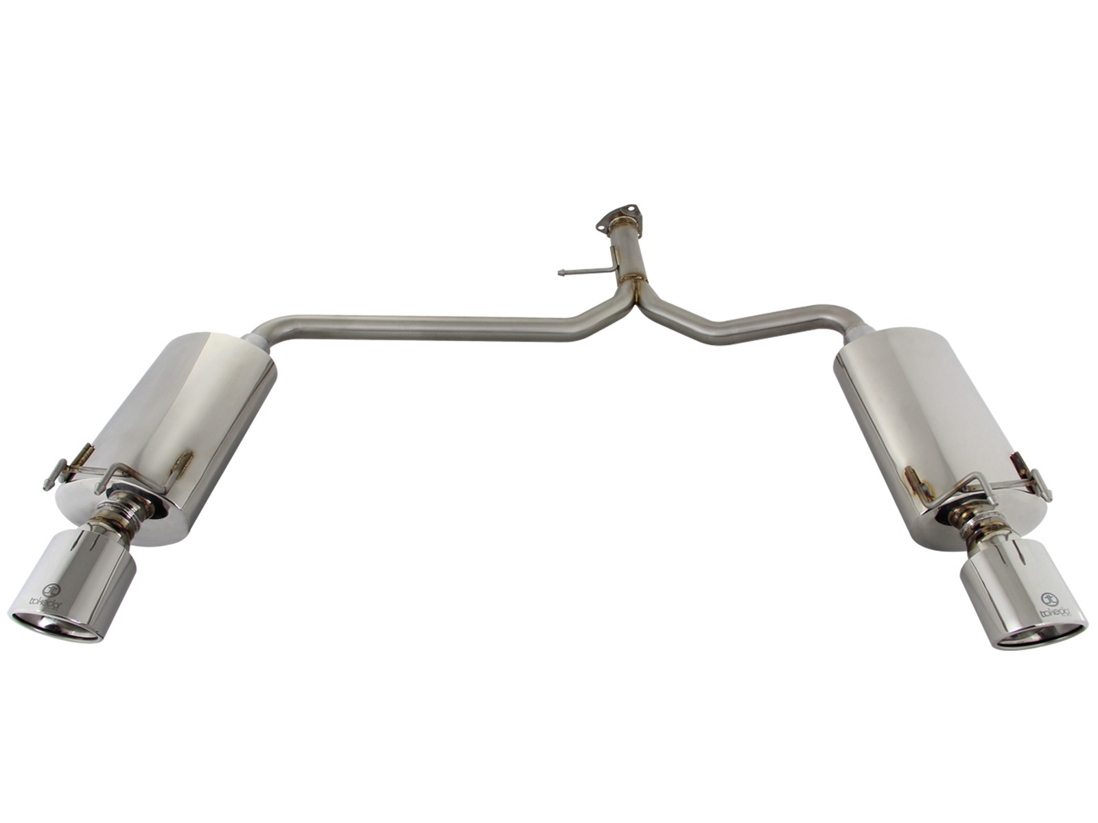 Takeda 13-17 Accord 2.4L SPORT Dual Axle-Back Polished Tip Exhaust