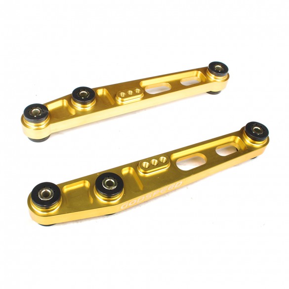 Godspeed Project 88-95 Civic / 90-01 Integra Gold Rear Lower Control Arms
