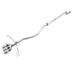 AWE Tuning 17-21 Civic Type R Track Edition Black Tip Exhaust with Front Pipe
