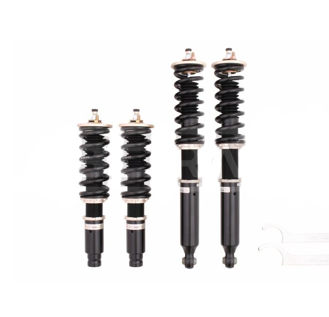 BC Racing 9801 CRV BR Type Extreme Drop Coilovers with Swift Springs