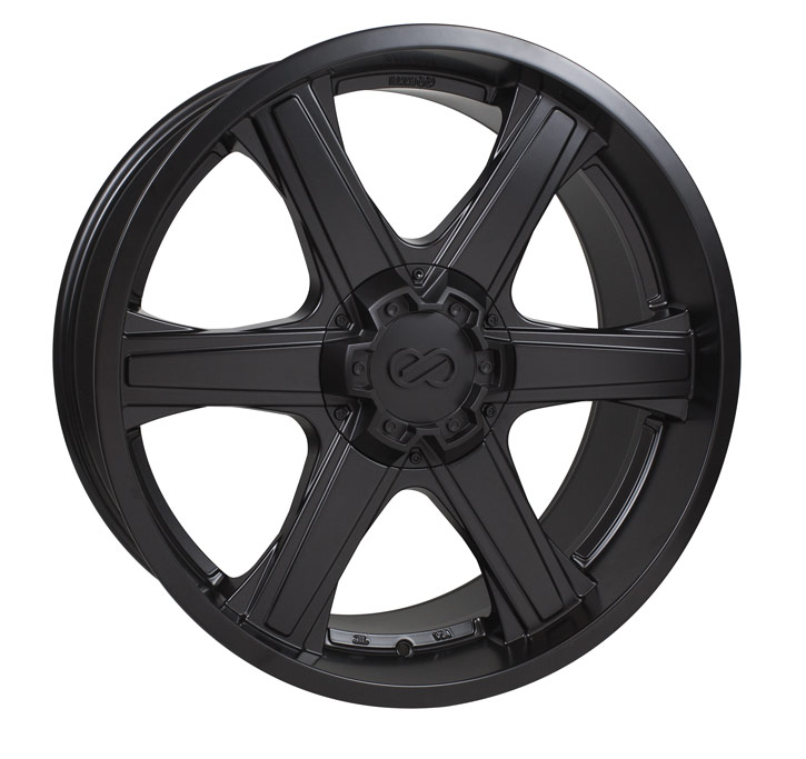 Enkei BHAWK Black Wheel 22x9.5 6x139.7 30mm Offset 78mm Bore
