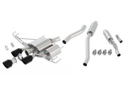 Borla 17-21 Civic Type R Cat Back Exhaust w/ Ceramic Black Tips