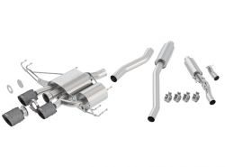Borla 17-21 Civic Type R Cat Back Exhaust w/ Carbon Fiber Tips