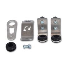 K-Tuned Bolt-On Radiator Brackets: Half-Size Radiator