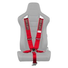 Braum Red 5 Point 3" SFI Approved Racing Harness