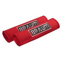 Braum Red 2" Shoulder Harness Pad Set