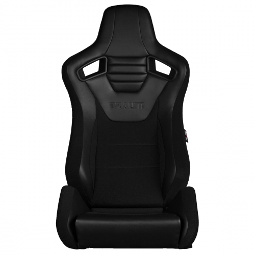 Braum EliteS Black Leatherette Racing Seats K Series Parts