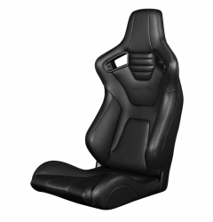 Braum Elite-X Series Black Leatherette Fixed Back Racing Seat