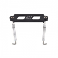 K-Tuned Black 06-15 Civic Si Billet Battery Tie-Down