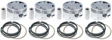 CP Pistons 86mm K-Series K20 9.4:1 Flat Top Pistons