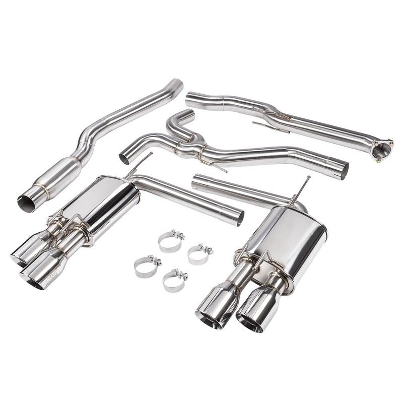 DC Sports 18-22 Accord Cat Back Exhaust System with Polished Tips