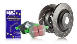 EBC 02-06 RSX / 06-15 Civc Rear Greenstuff Brake Pads and USR Rotors