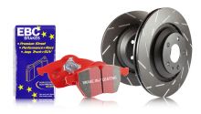 EBC 09-14 Acura TL Front S4 Redstuff Brake Pads and USR Rotors
