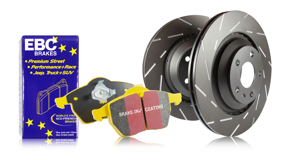 EBC 04-08 TL Front Yellowstuff Brake Pads USR Rotors