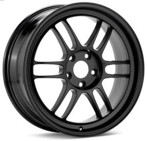 Enkei RPF1 15x8 4x100 +28mm Black Wheel