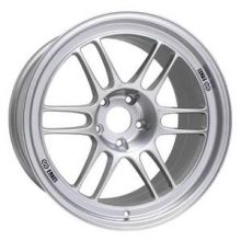 Enkei RPF1 17x9.5 5x114.3 18mm Offset 73mm Bore Silver Wheel