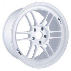 Enkei RPF1 17x9 5x114.3 35mm Offset 73mm Bore Vanquish White Wheel