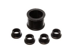 Energy Suspension 88-91 Civic/CRX Black Power Steering Rack Bushings