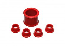 Energy Suspension 88-91 Civic/CRX Red Power Steering Rack Bushings