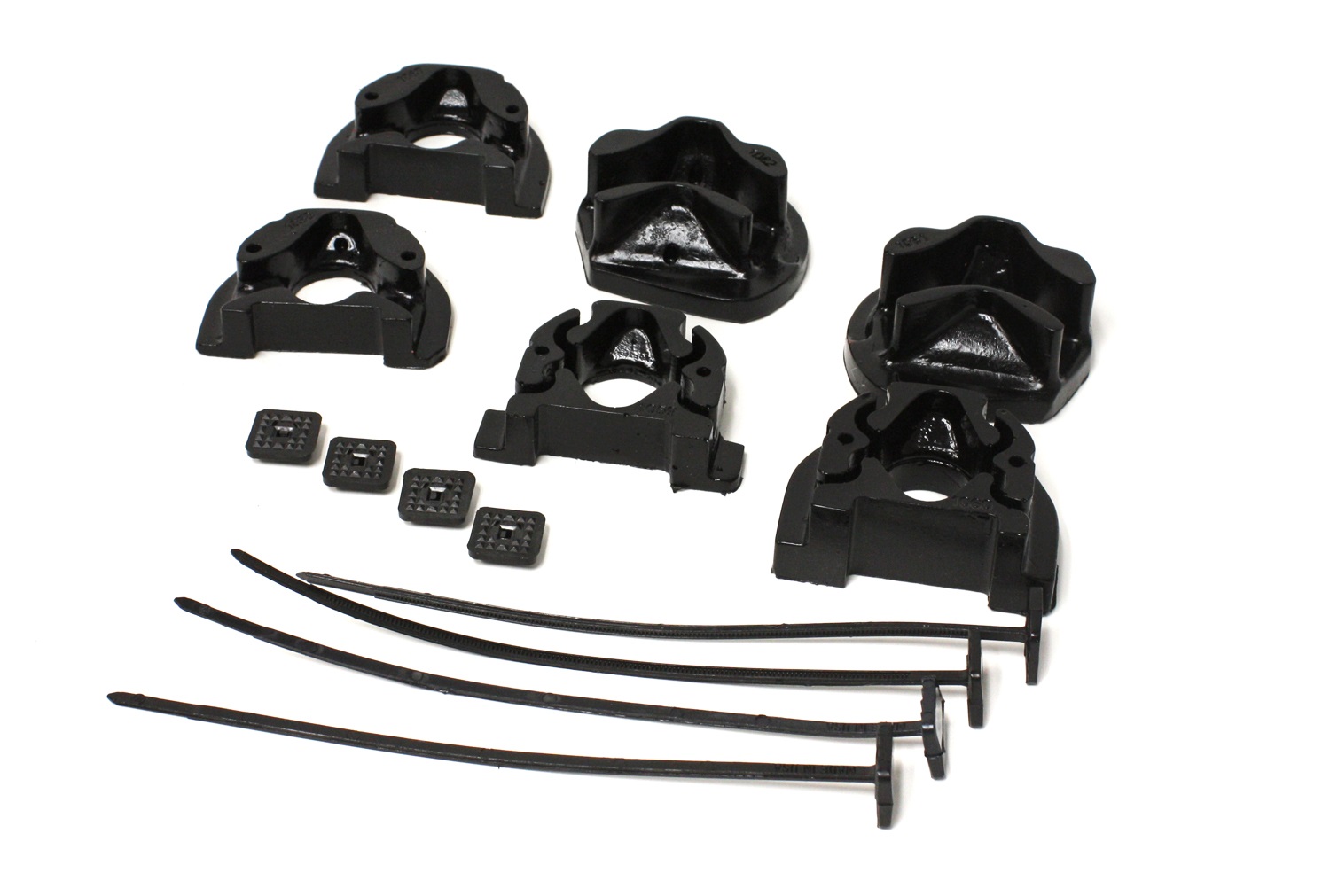 Energy Suspension 92-00 Civic Manual Black Motor Mount Inserts