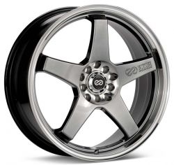 Enkei EV5 Hyper Black Wheel: 17x7 4x100/114.3 45mm Offset 72.6