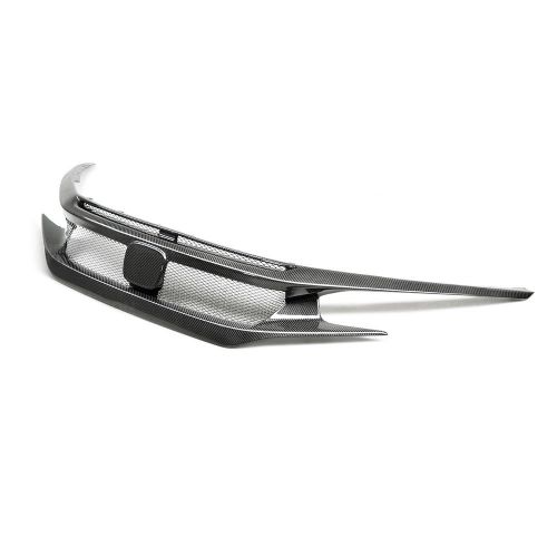 Seibon 17-21 Civic Type R CV-Style Carbon Fiber Front Grill