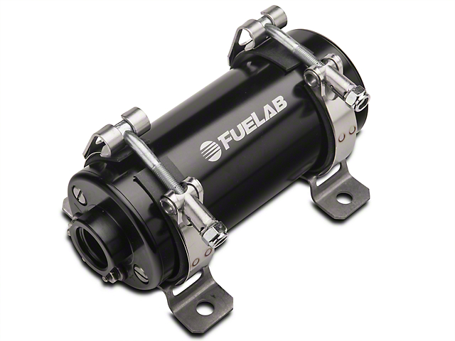 Fuelab Black -10AN High Efficiency EFI In Line Fuel Pump (1300 HP)