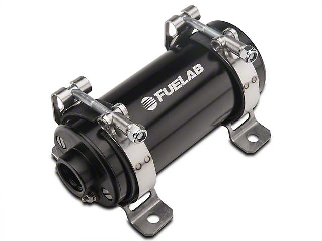 Fuelab Black High Power EFI In Line Fuel Pump (1800 HP)