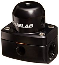 Fuelab Black EFI Adjustable Mini Fuel Pressure Regulator