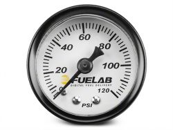 Fuelab Fuel Pressure Gauge EFI, 0-120psi