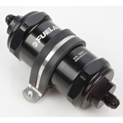 Fuelab Black -6AN In-Line Fuel Filter (10 Micron)