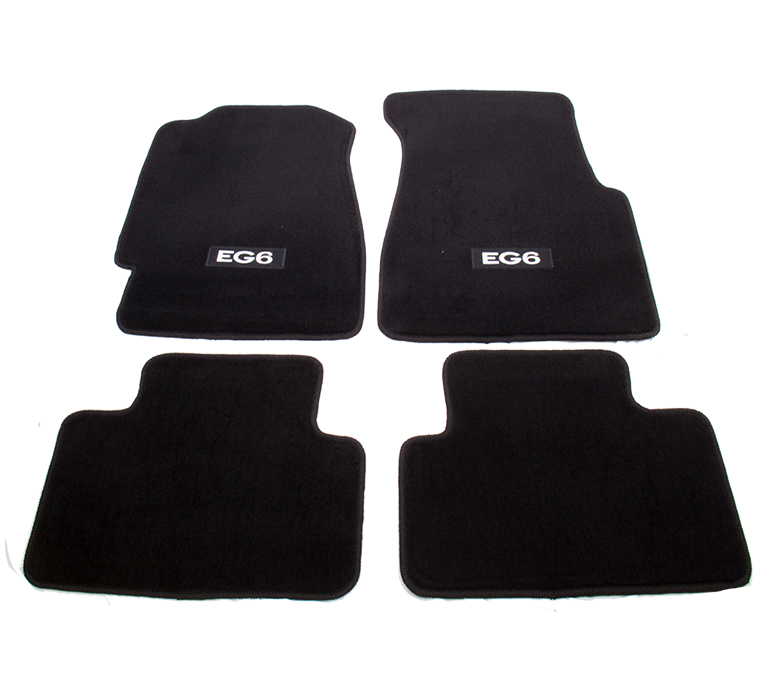 NRG 92-95 Civic Coupe Floor Mats: EG6 Logo