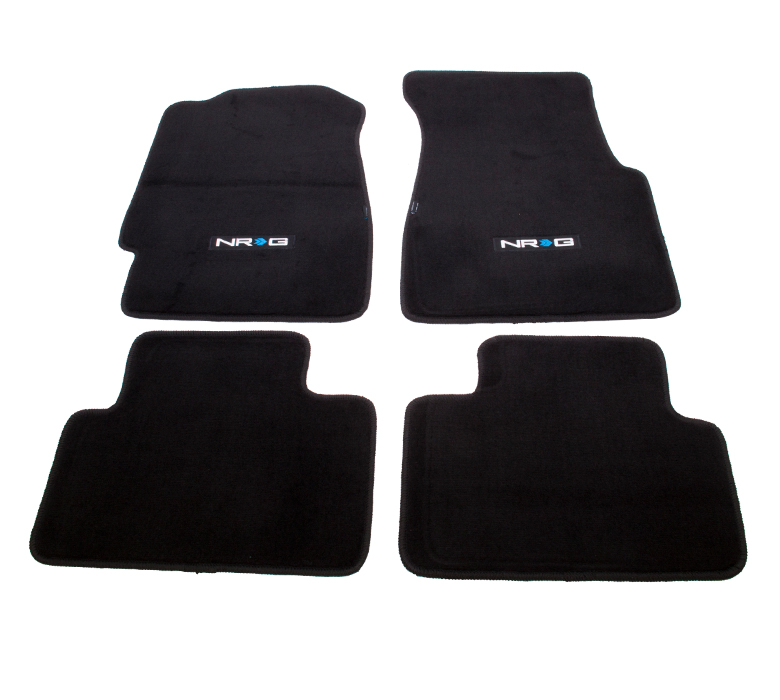 NRG 92-95 Civic Coupe Floor Mats: w/ NRG Logo