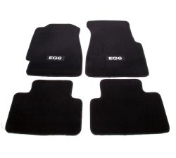 NRG 92-95 Civic Coupe Floor Mats: EG6 Logo