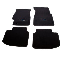 NRG 96-00 Civic Floor Mats: w/ NRG Logo