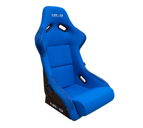 NRG FRP Blue Cloth Large Bucket Seat | FRP-300BL | K Series Parts