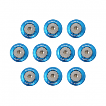 NRG Blue Fender Washer Kit for Plastic